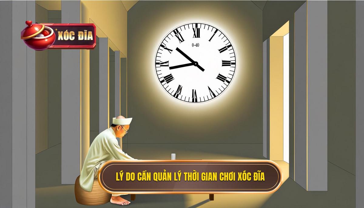 Tại sao cần quản lý thời gian khi chơi xóc đĩa_