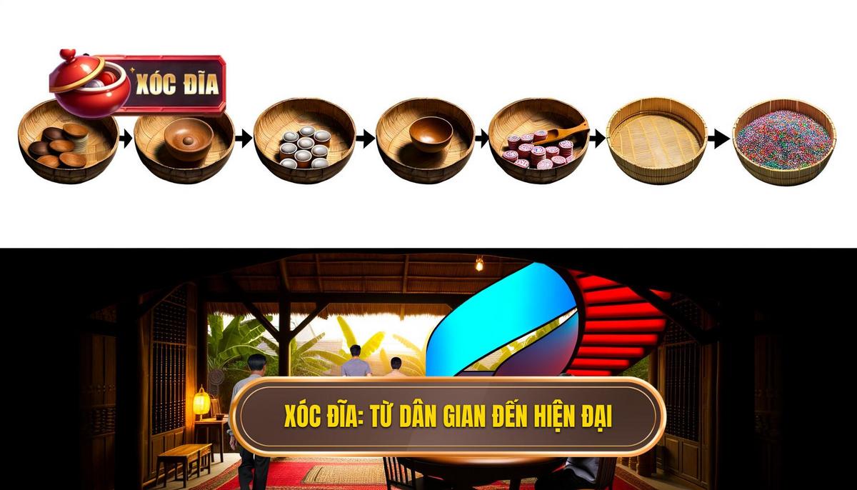 Xóc đĩa – từ trò chơi dân gian đến hình thức giải trí hiện đại