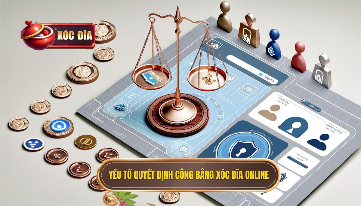 Yếu tố quyết định sự công bằng trong xóc đĩa online