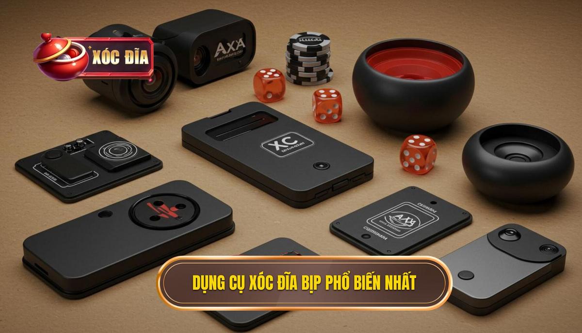 Các Dụng Cụ Xóc Đĩa Bịp Phổ Biến Nhất Hiện Nay