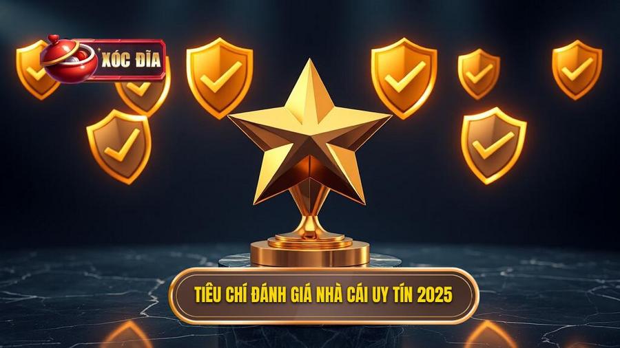 Tiêu chí vàng đánh giá top nhà cái uy tín 2025