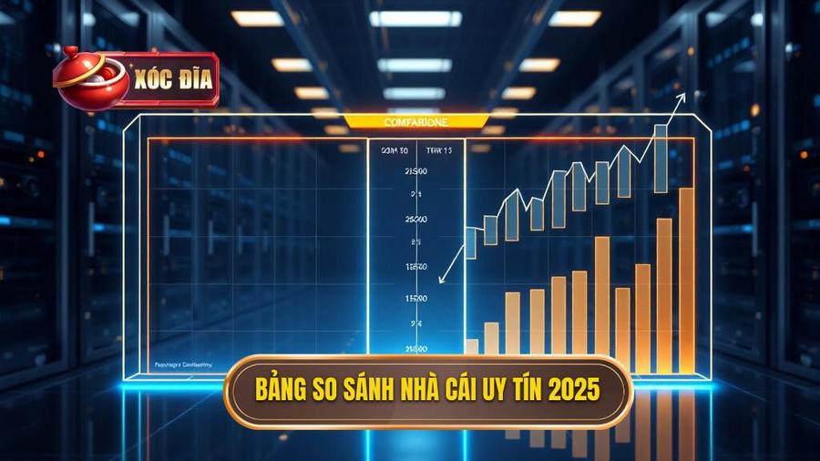 Bảng so sánh các nhà cái hàng đầu 2025