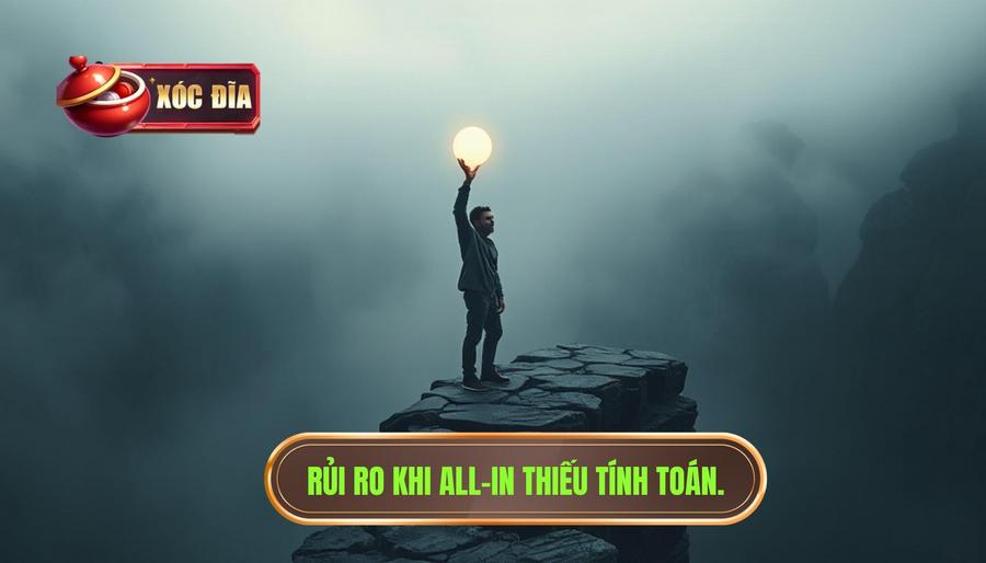 Tại sao bạn phải tuyệt đối tránh all-in khi chưa chắc?