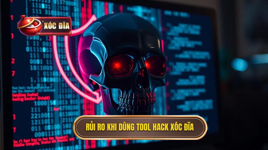 Những rủi ro tiềm ẩn khi sử dụng tool hack xóc đĩa online
