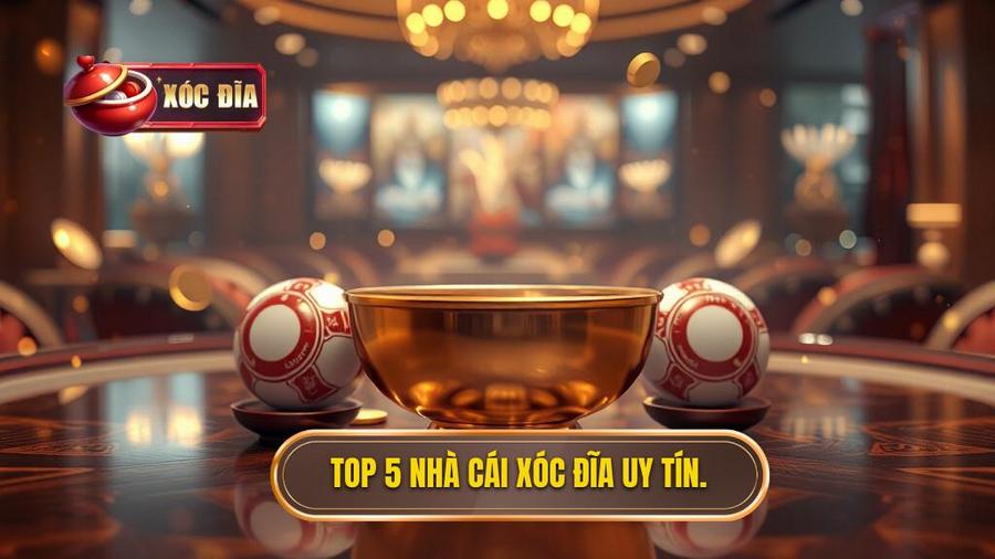 Top 5 nhà cái xóc đĩa uy tín